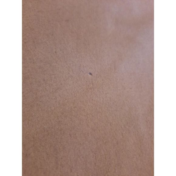 Vintage 1960s Womens Wool and Fur 3/4 Sleeve Coat Moth Holes - Picture 10 of 16